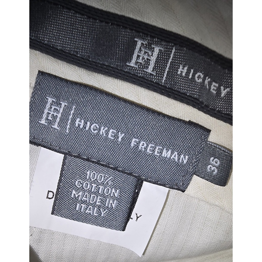 New retro Hickey Freeman Pleated Dress Thick Corduroy Pants Size 36x36 Navy‎ - Picture 6 of 10
